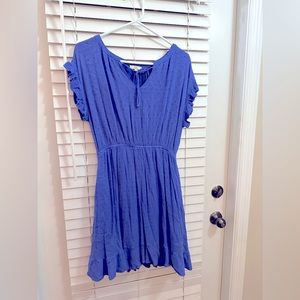 Periwinkle colored dress